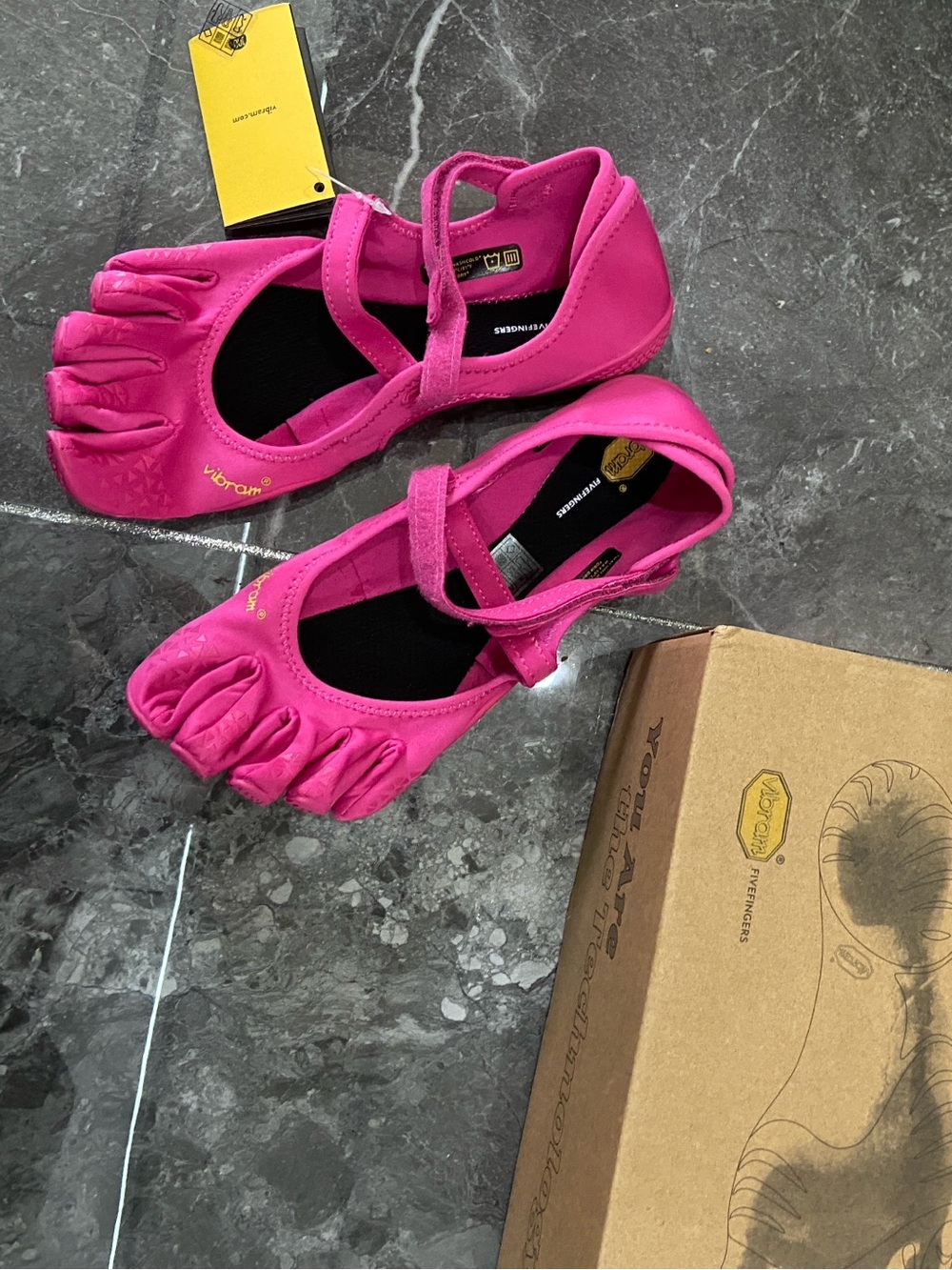Vibram Women's Pink FiveFingers Toe Sandals